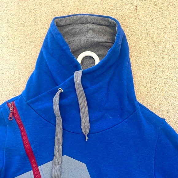 🇬🇷 BERTO CONTI Sweater - Blue & Gray - Picture 11 of 14